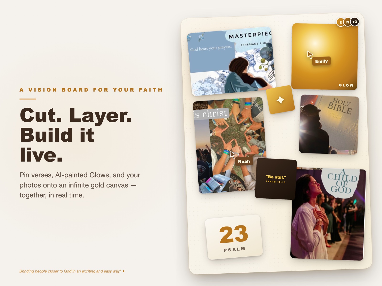 Mosaic — vision board for your faith