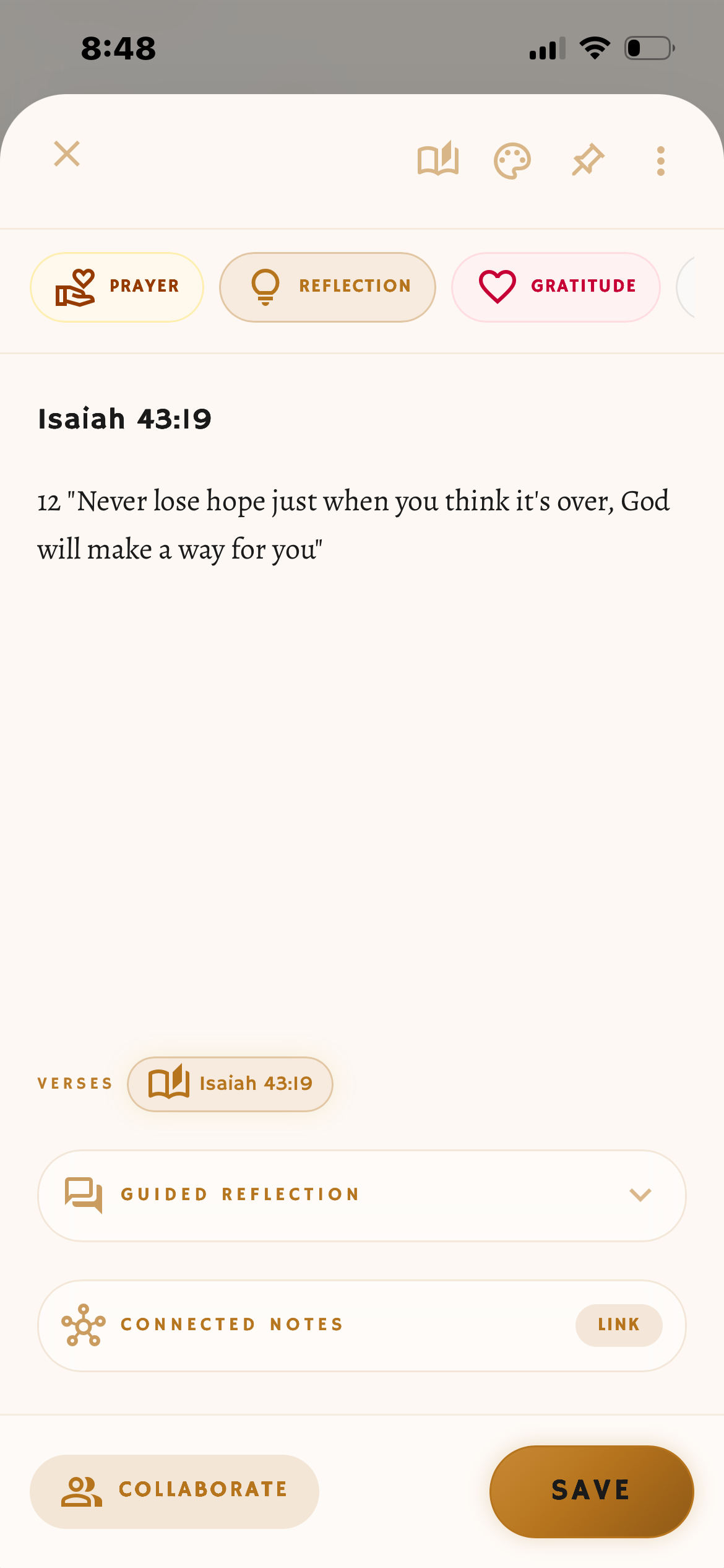 Isaiah 43:19 reflection