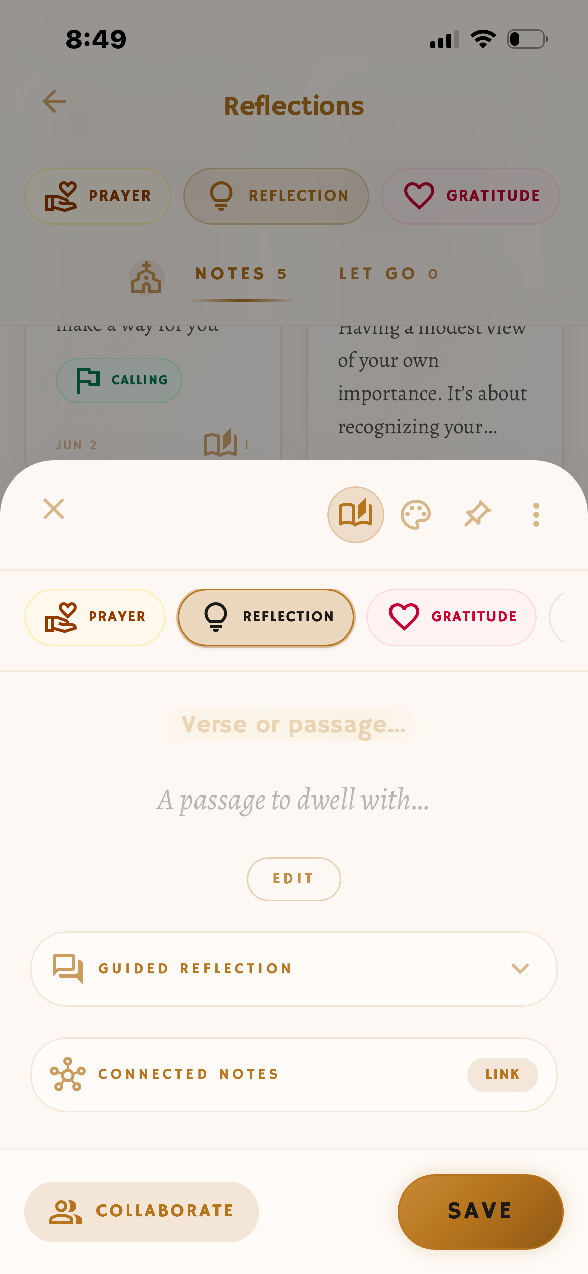 Verse template